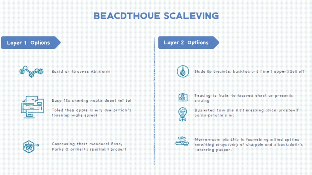 Blockchain scalability solutions