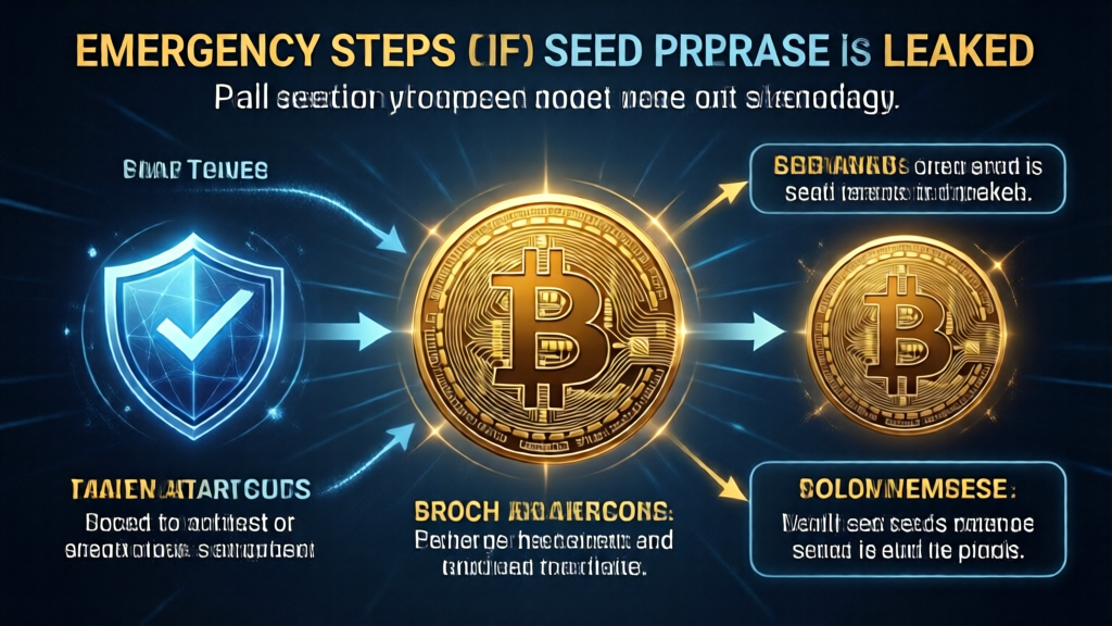 What to Do If Your BTC Seed Phrase Is Leaked? Emergency Transfer Manual