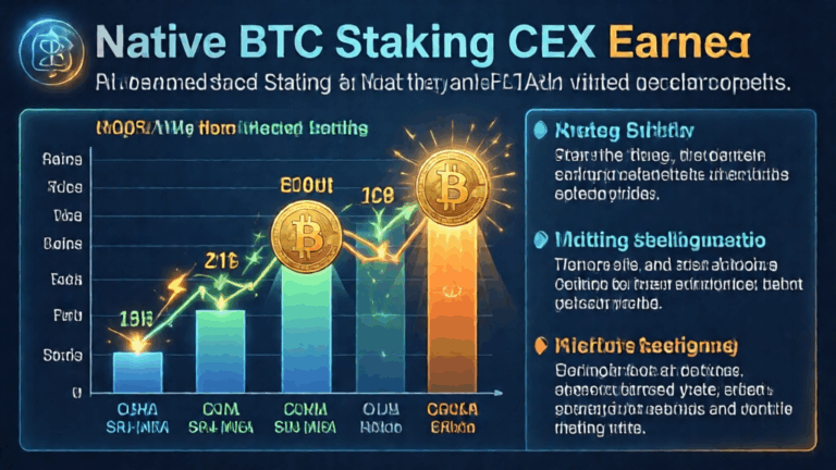 Native BTC Staking vs. CEX Earn: The Math for 2026 April