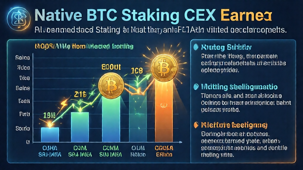 Native BTC Staking vs. CEX Earn: The Math for 2026 April